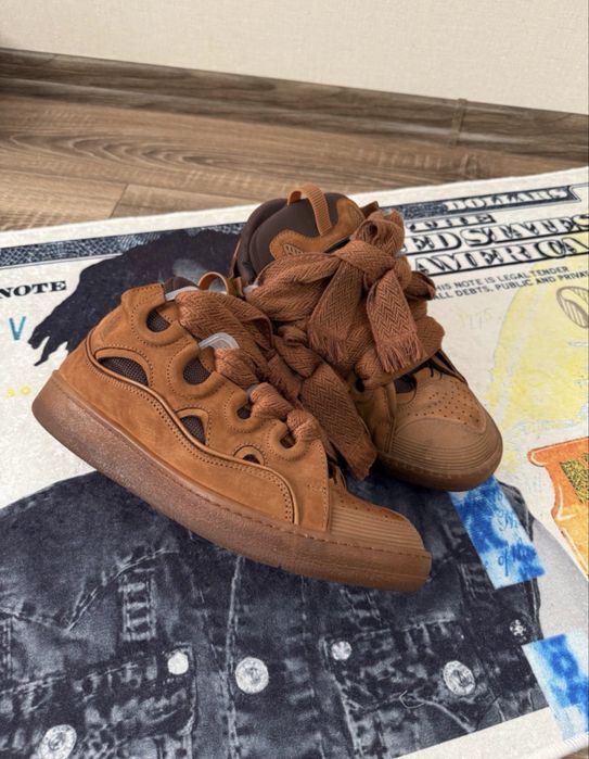 кросовки lanvin brown