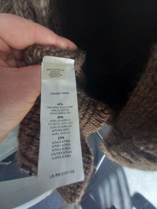 Sweter premium ponczo firmowy orginalny Okazja