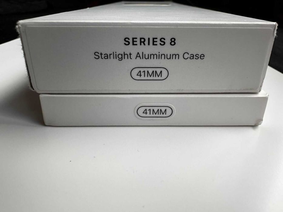 Apple Watch Series 8 GPS, Starlight Aluminum Case de 41 mm