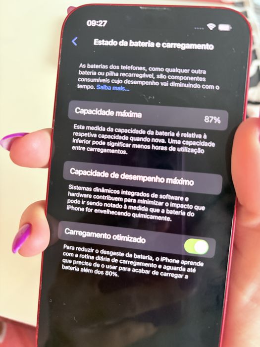 Iphone 11 red seminovo