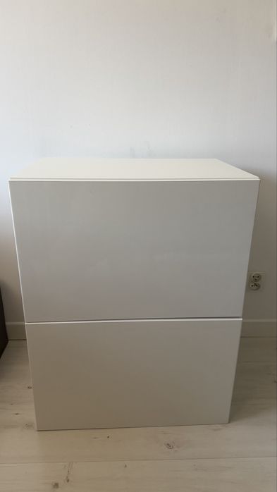 Szafki wiszace ikea białe
