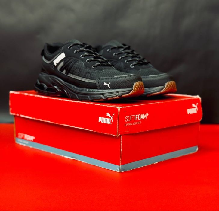 Осенние термо кроссовки Пума / не промокают / Puma Gore-Tex +7° -21°