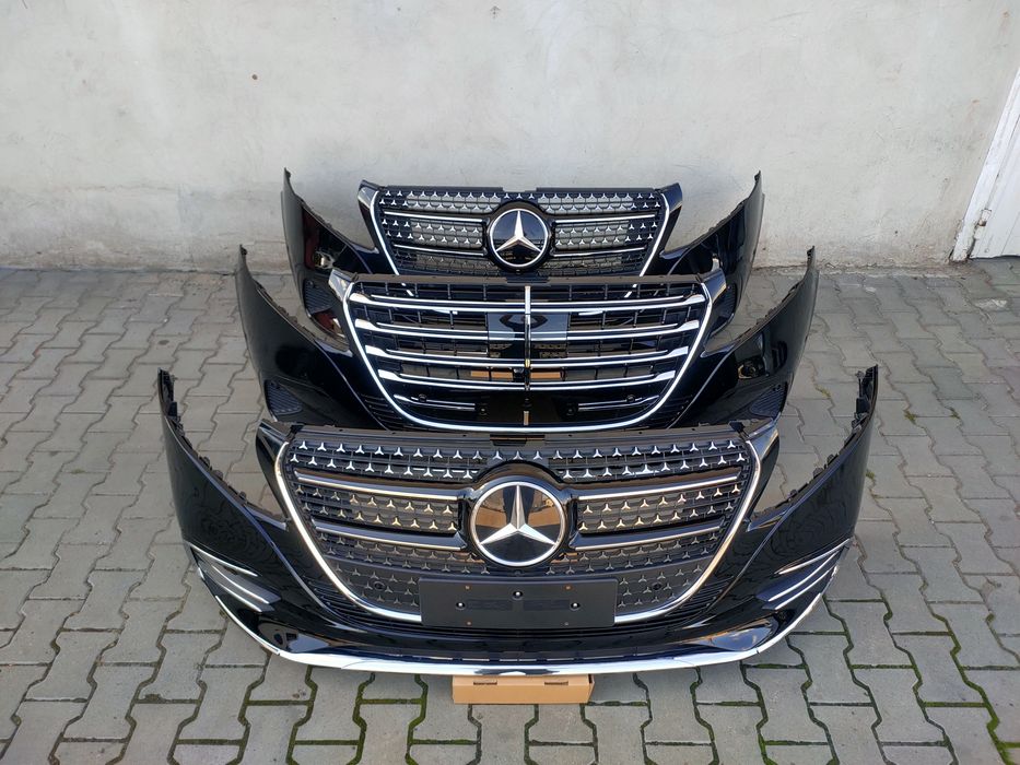 Бампер передній Віто 447 V-класс рестайл 2025 рік Vito W447 V-klass