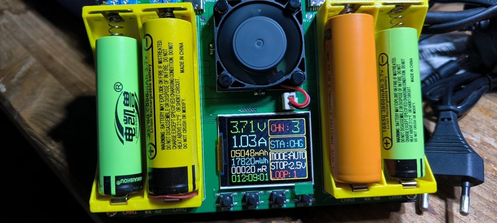 Bateria li-ion 21700 novo, 5000mAh 3,7v