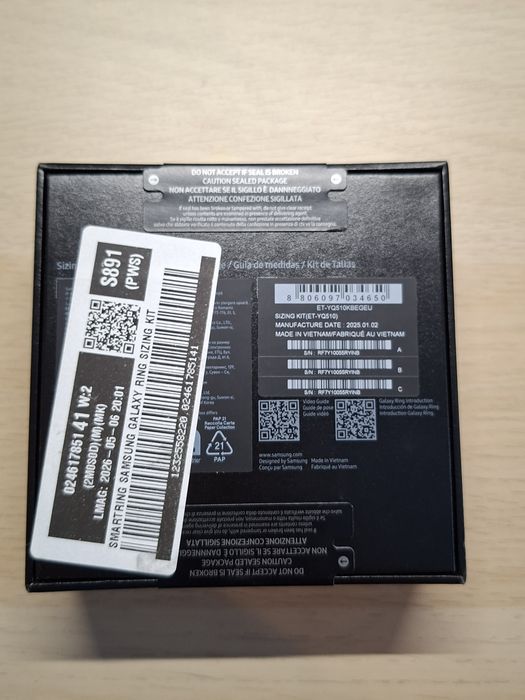 Galaxy ring sizing kit