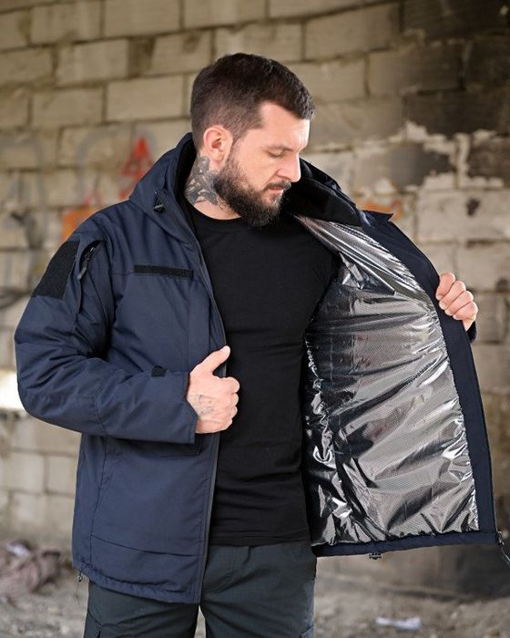 B-T　1001 Куртка ЗИМНЯЯ тактическая для ДСНС Omni-Heat! Бушлат зимовий