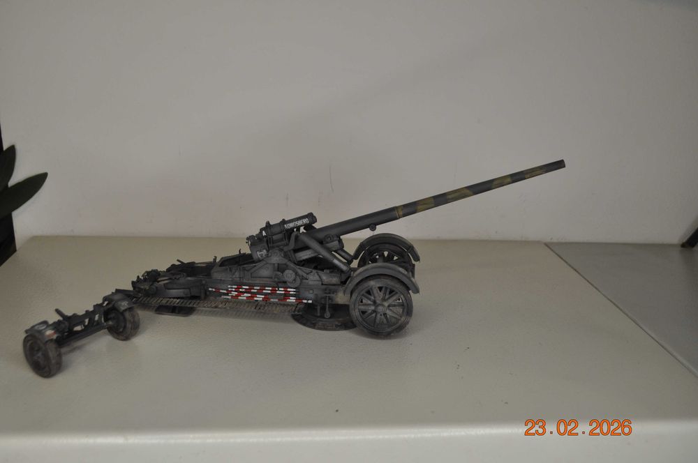 Armata polowa niemiecka 17 cm K 18 in MrsLaf 1/35 Gotowa