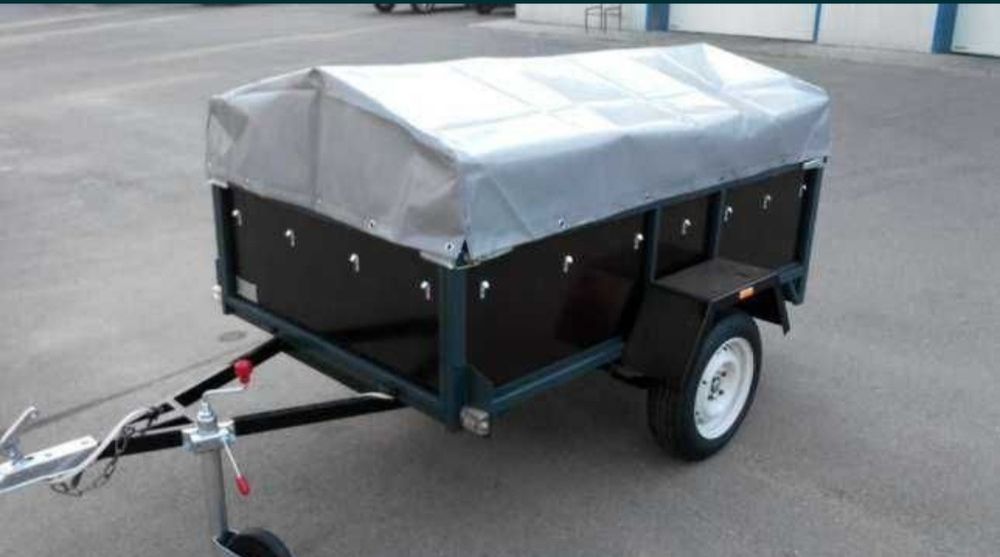 Прицеп легковой 2.20м /1.31м Хамер Люкс бакелитовый причіп