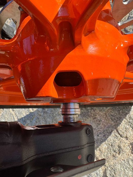 KTM Duke 125 - Acidentada