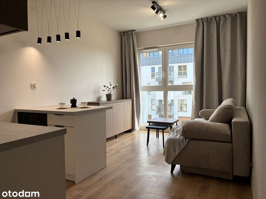 Nowe 2-pokojowe, 40 m², miejsce postojowe, gotowe do odbioru, Bonarka