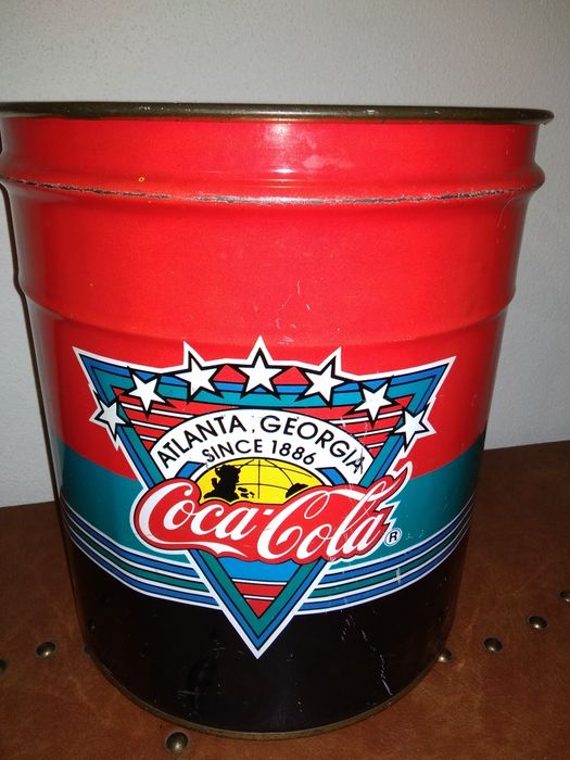 Balde publicidade coca cola
