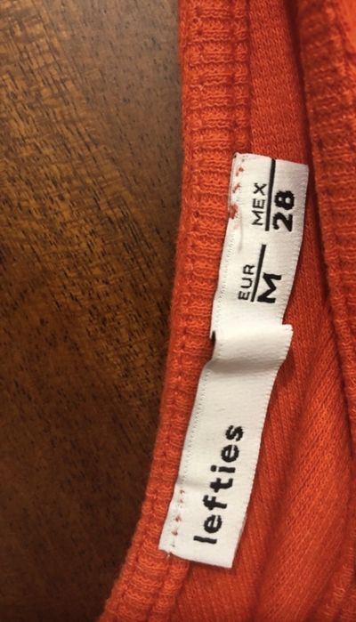 Bodie laranja Da lefties