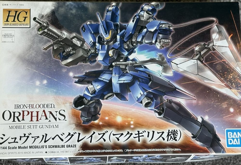 Model gundam HG McGilli's Schalbe Nowy