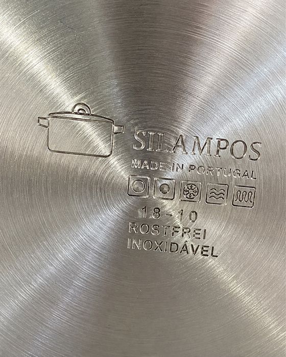 3 frigideiras Silampos em Inox