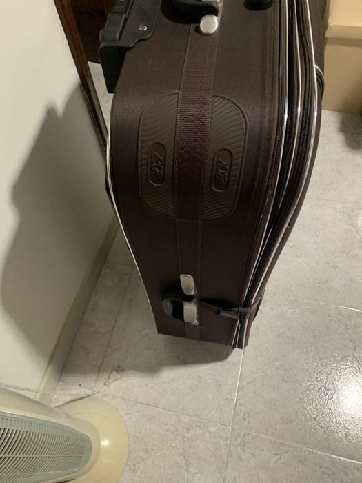 Mala de viagem castanho