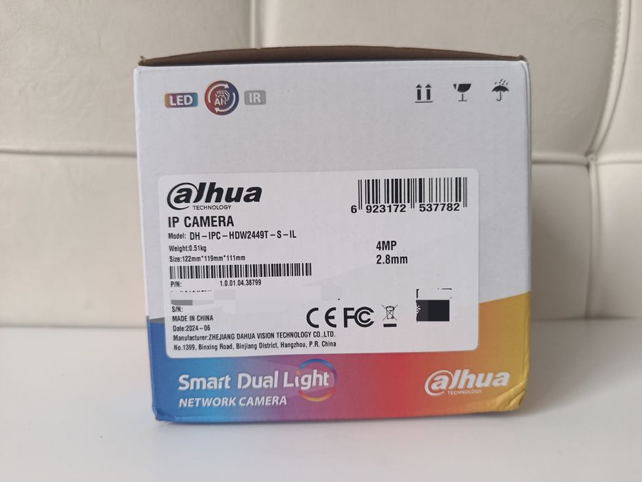 IP відеокамера IPC-HDW2449T-S-IL 4MP 2.8mm WizSense