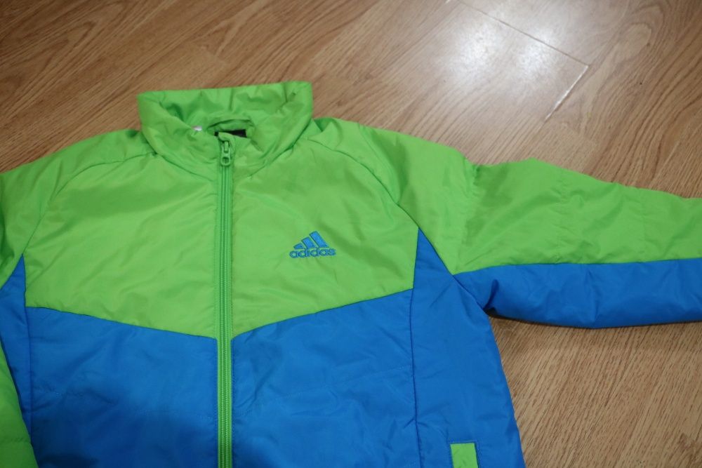 Куртка (тонкий синтепон) рост 128 адидас adidas оригинал!