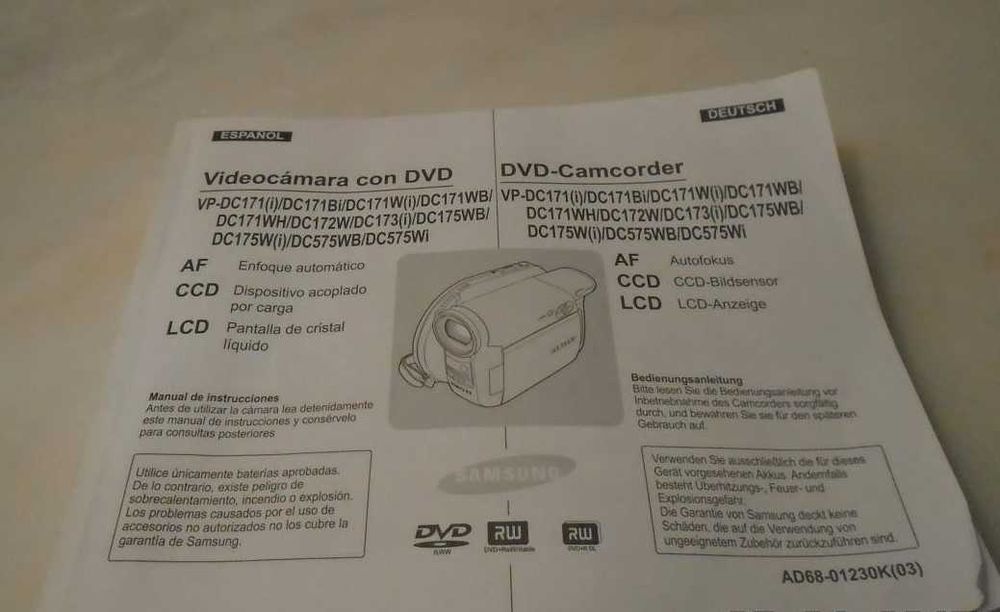 Câmara Digital Samsung - Nova--  VALOR NEGOCIÁVEL