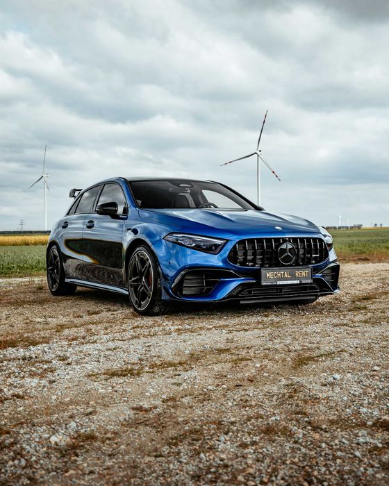 Wynajem nowy Mercedes A45S AMG, BMW M2, GR Yaris, samochody sportowe