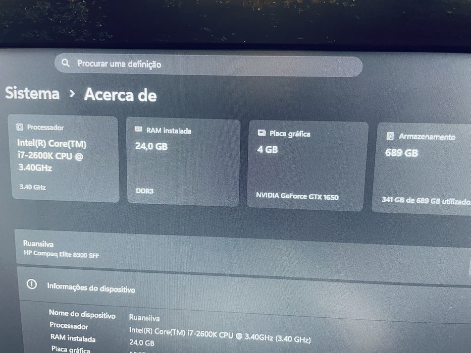Vendo pc completo 280€