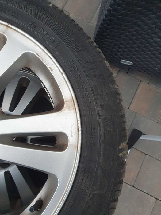 Koła zimowe aluminiowe 16" saab opel