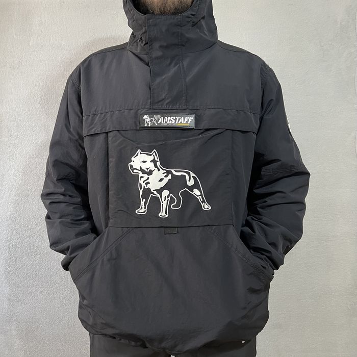 Оригінальний Анорак Amstaff розмір за біркою 3-4XL