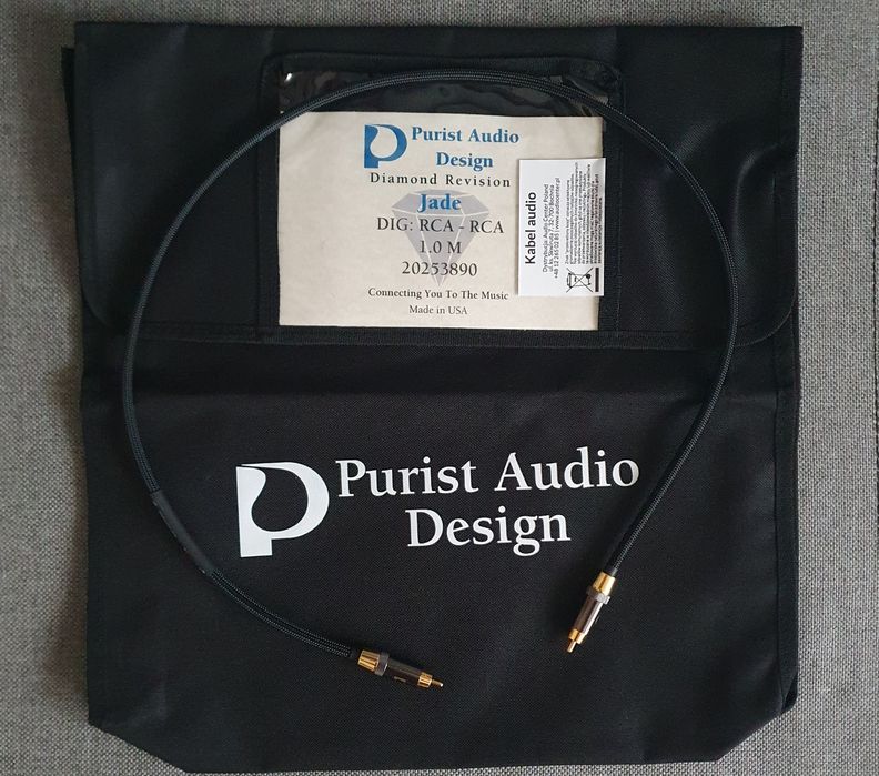 Purist Audio Design JADE coaxial interkonekt 1 m