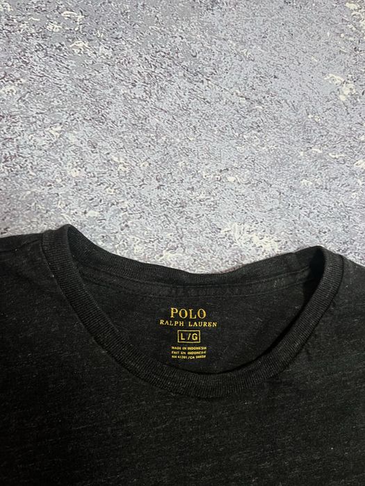Серая премиальная кофта лонгслив мужской Polo Ralph Lauren (Оригинал)
