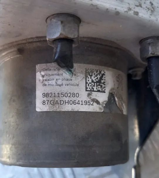 Modulo ABS Citroen Jumpy 1.5 BlueHDI Ref:9808055980/9821150280/0265956240