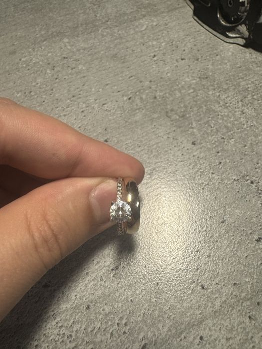 Кольцо золотое 585