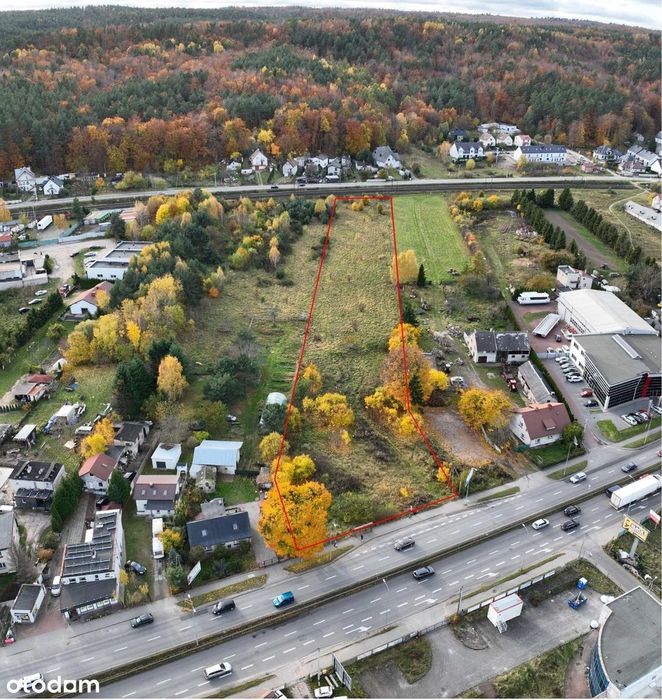 Działka Usługowa Rumia 8532 M2