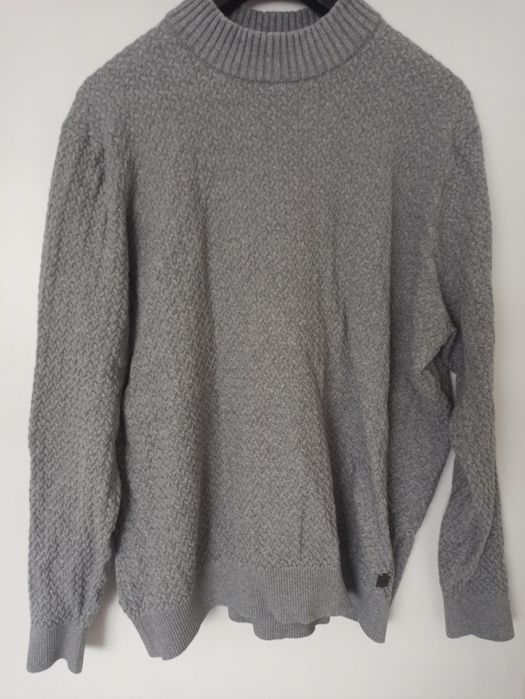 Sweter szary Bugatti