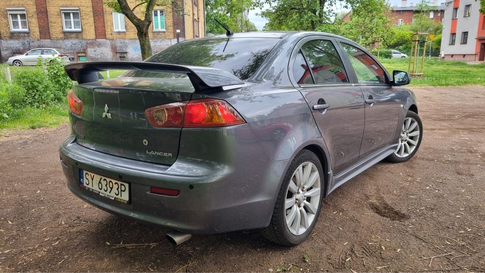Mitsubishi Lancer 2.0 DI-D 140 KM | Bi-LED | Skóra | Rockford Fosgate | Zadbany