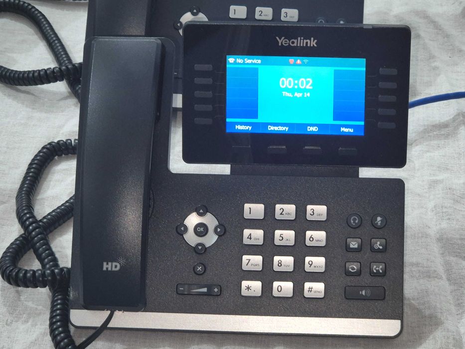 Telefone Yealink SIP-T54W - Lote 17x  + 3 Módulos Expansão EXP50 com Wi-Fi e Bluetooth (Excelente Estado)