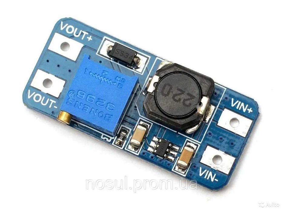 DC-DC Модуль MT3608  Type-C Micro USB Пайка  Підвищення напруги