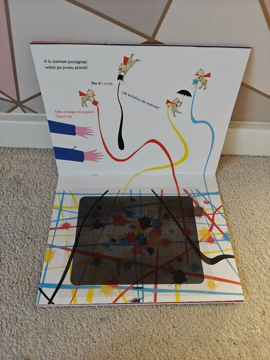 Książka magiczna Ruchome ilustracje Iluzja Muzeum Piżamorama