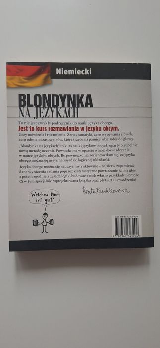 Blondynka na językach, niemiecki. NOWA
