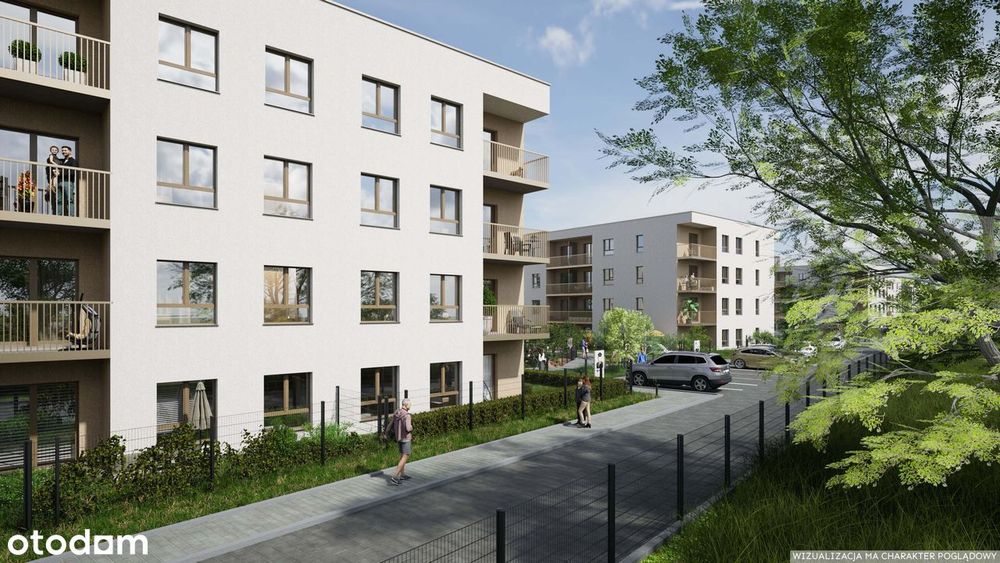 2-pokojowe mieszkanie 44,66m2 Bezpośrednio - lok. 47