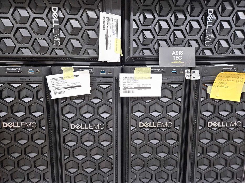 DELL POWEREDGE T140 i3-8100 3.6 GHz/8Gb DDR4/5Tb сервер LFF, 20+ шт