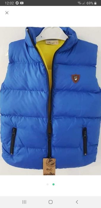 Жилетка безрукавка