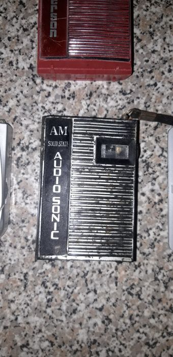 Conjunto de 6 Rádios de Bolso/Outros Antigos
