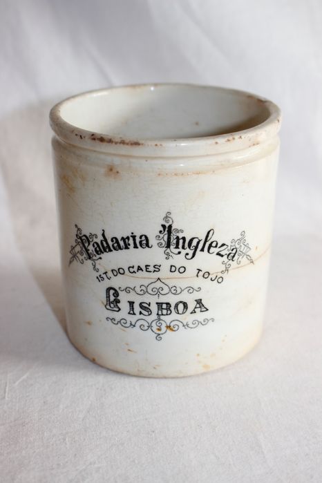 1898 - Pote Real Fabrica Sacavem - Padaria Ingleza - Lisboa - Raro