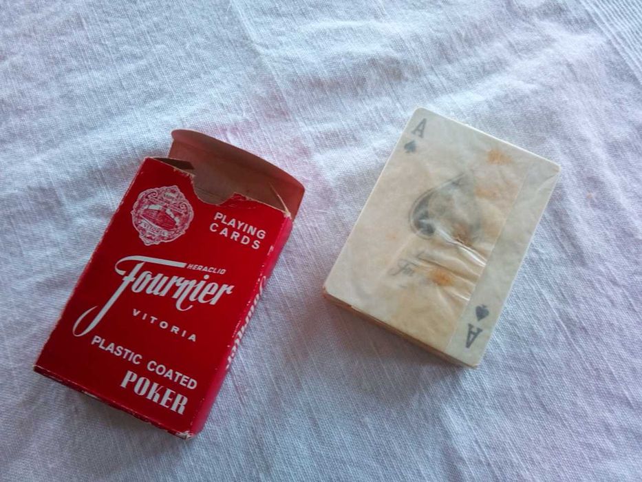 Baralho de cartas promocional VINTAGE, NOVO!