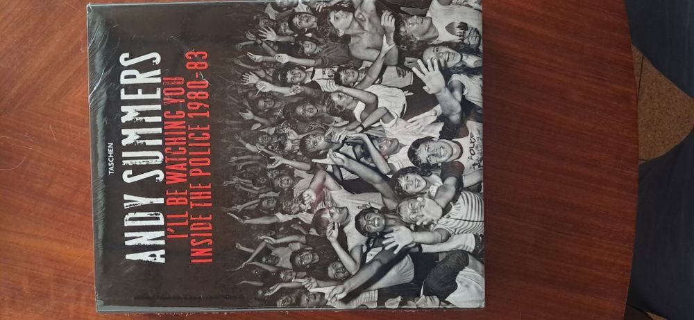 Livro Andy Summers. I’ll Be Watching You. Inside The Police 1980-83