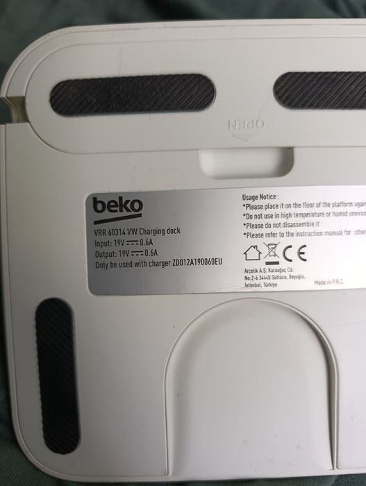 Odkurzacz Beko GyroStark VRR60314VW typu Roomba