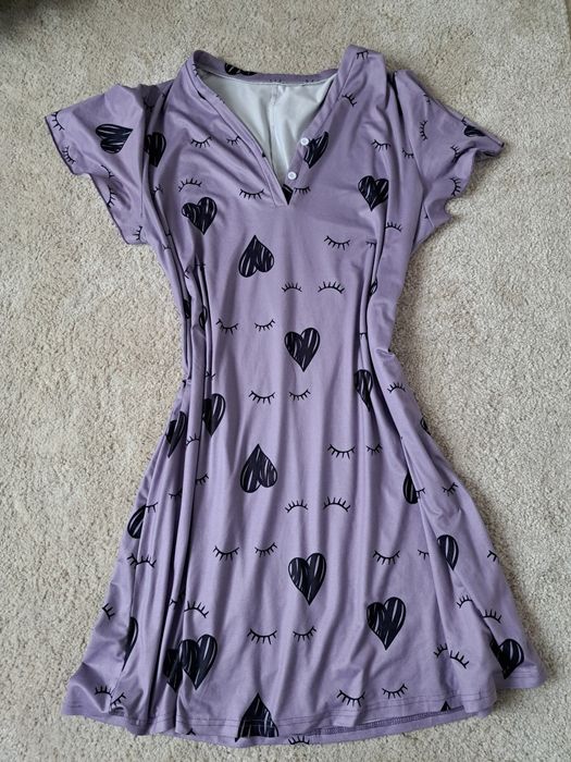 Koszula do karmienia/ciążowa i szlafrok