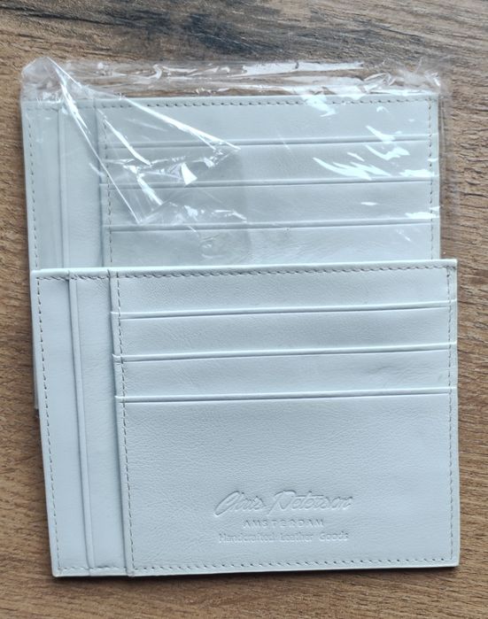 Saszetka, etui na dokumenty 2 szt kolor biały Chris Peterson