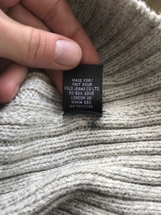 Винтажный свитер с горлом Ralph Lauren