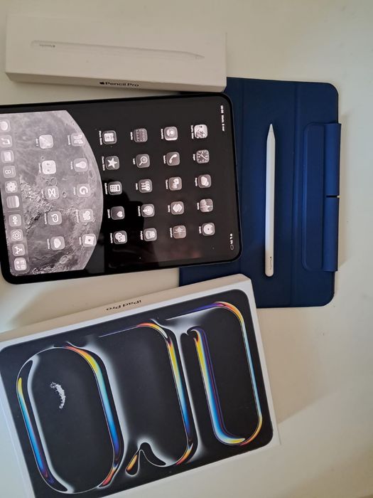 iPad Pro M5 11” 256GB 5G + Apple Pencil Pro + etui | stan idealny