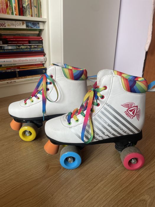 Wielokolorowe wrotki